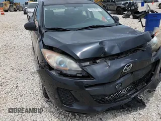 2013 Mazda 3 i Touring with VIN JM1BL1V79D1801389, listed as a Copart auction lot 60032105 with 123,384 mi miles and Salvage title. Bid and sale history available at DreamBid. Image 13.