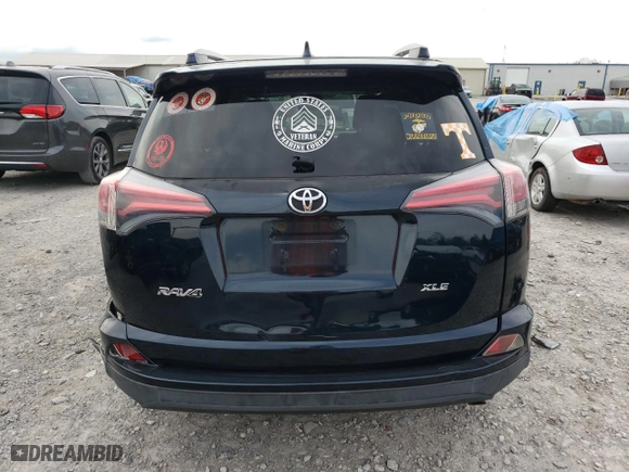 2017 Toyota RAV4 XLE with VIN JTMWFREV0HD102100, listed as a Copart auction lot 51551045 with 94,828 mi miles and Salvage Title. Bid and sale history available at carsss.com. Image 6.