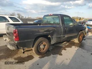 2004 Chevrolet Silverado 1500 Work Truck with VIN 1GCEC14X44Z187058, listed as a Copart auction lot 43433945 with 134,098 mi miles and Salvage Title. Bid and sale history available at carsss.com. Image 3.