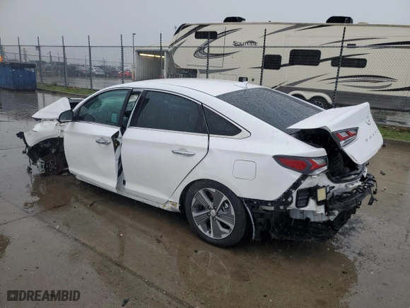 2019 Hyundai Sonata Plug-In Hybrid Limited with VIN KMHE54L21KA092403, listed as a Copart auction lot 87451634 with 52,521 mi miles and Salvage Title. Bid and sale history available at carsss.com. Image 2.