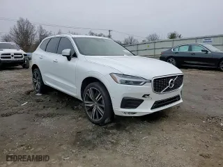 2019 Volvo XC60 R-Design with VIN LYV102RMXKB200217, listed as a Copart auction lot 86246964 with 75,414 mi miles and Salvage Title. Bid and sale history available at carsss.com. Image 12.