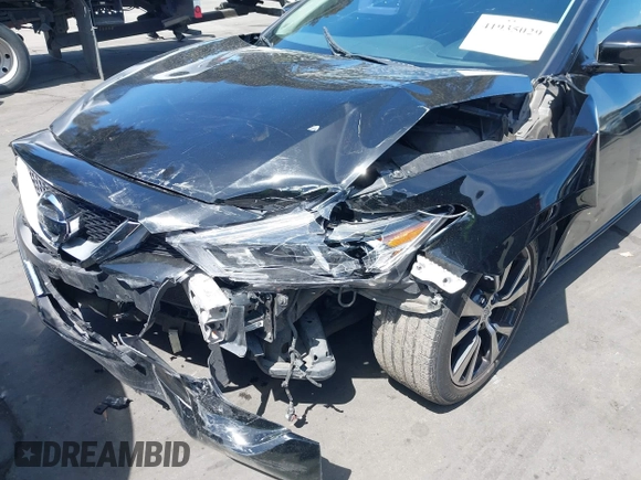 2016 Nissan Maxima SL with VIN 1N4AA6AP5GC448751, listed as a IAAI auction lot 41935029 with 105,101 mi miles and . Bid and sale history available at DreamBid. Image 6.