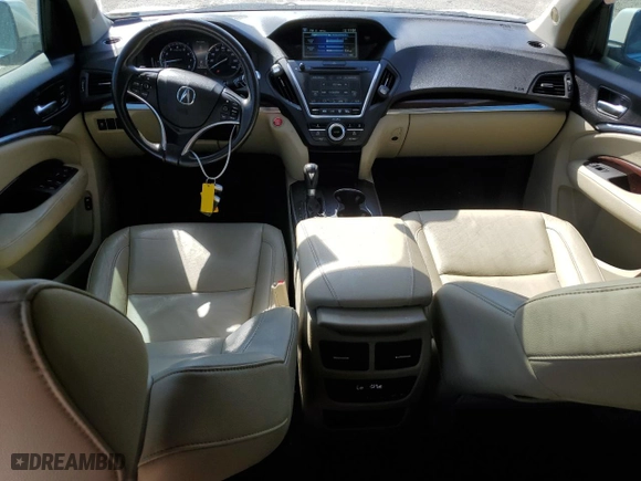 2015 Acura MDX with VIN 5FRYD3H2XFB003124, listed as a Copart auction lot 72588474 with 162,730 mi miles and Salvage Title. Bid and sale history available at carsss.com. Image 8.