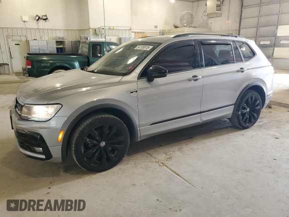 2020 Volkswagen Tiguan SE with VIN 3VV2B7AX1LM131674, listed as a Copart auction lot 54155815 with 115,555 mi miles and Salvage Title. Bid and sale history available at DreamBid. Image 1.