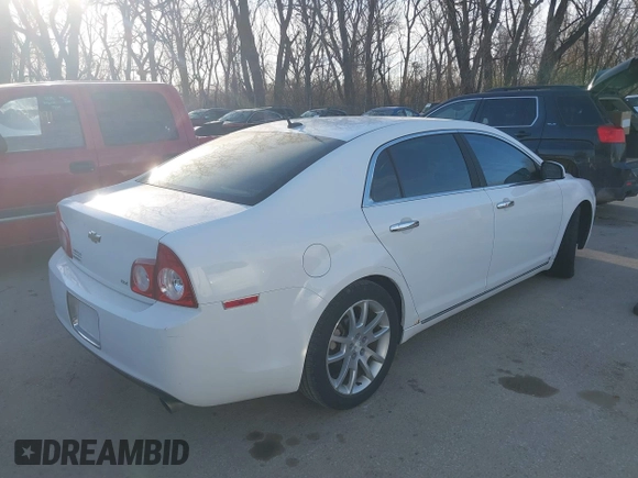 2009 Chevrolet Malibu LTZ with VIN 1G1ZK57709F163221, listed as a IAAI auction lot 41804244 with 177,933 mi miles and . Bid and sale history available at DreamBid. Image 4.