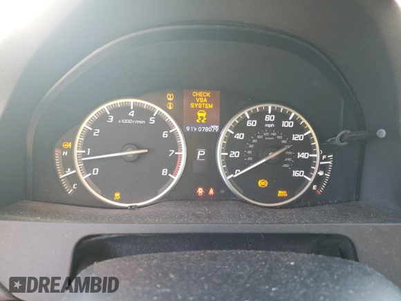 2016 Acura RDX with VIN 5J8TB3H30GL018273, listed as a Copart auction lot 61189695 with 78,079 mi miles and Salvage title. Bid and sale history available at DreamBid. Image 9.
