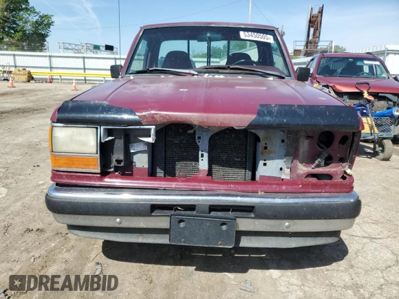 1992 Ford Ranger XL with VIN 1FTCR10A2NPA87898, listed as a Copart auction lot 53450505 with 2,748 mi miles and Salvage title. Bid and sale history available at DreamBid. Image 5.