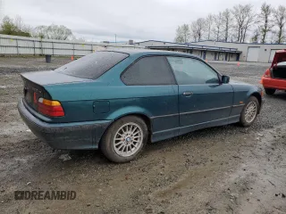 1997 BMW 3 Series 328is with VIN WBABG1320VET05383, listed as a Copart auction lot 52463975 with 236,590 mi miles and Clean Title. Bid and sale history available at carsss.com. Image 3.