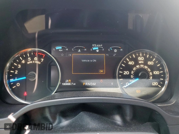 2017 Ford F-150 XL with VIN 1FTEW1EG1HKE48733, listed as a Copart auction lot 61860995 with 180,898 mi miles and Salvage title. Bid and sale history available at DreamBid. Image 9.