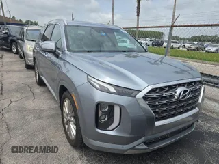 2020 Hyundai Palisade Limited with VIN KM8R5DHE4LU071615, listed as a IAAI auction lot 42566424 with 62,562 mi miles and . Bid and sale history available at DreamBid. Image 8.