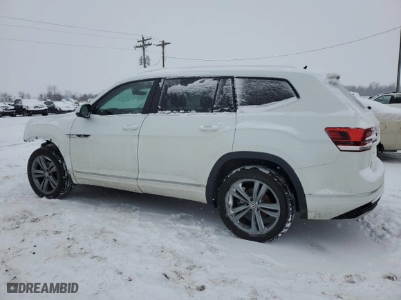 2019 Volkswagen Atlas 3.6L V6 SE w/Technology R-Line with VIN 1V2XR2CA6KC621702, listed as a Copart auction lot 88109685 with 50,871 mi miles and Clean Title. Bid and sale history available at carsss.com. Image 2.
