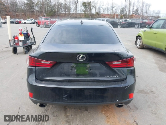 2015 Lexus IS 250 with VIN JTHBF1D21F5059089, listed as a IAAI auction lot 41679418 with 129,697 mi miles and . Bid and sale history available at DreamBid. Image 16.