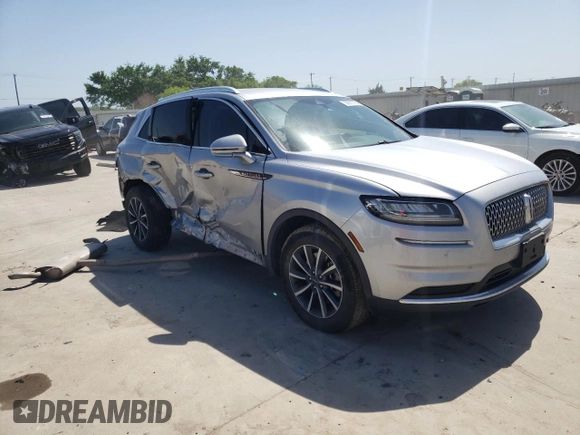 2021 Lincoln Nautilus Standard with VIN 2LMPJ6J98MBL10526, listed as a Copart auction lot 52831765 with Not provided miles and Salvage title. Bid and sale history available at DreamBid. Image 4.