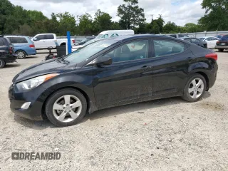 2013 Hyundai Elantra GLS with VIN 5NPDH4AE9DH339943, listed as a Copart auction lot 63417265 with 114,669 mi miles and Salvage title. Bid and sale history available at DreamBid. Image 1.