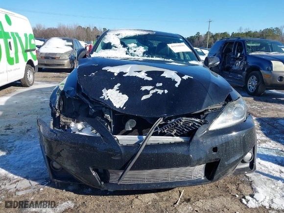 2011 Lexus IS 250 with VIN JTHBF5C20B5155749, listed as a IAAI auction lot 41628049 with NaN miles. Bid and sale history available at carsss.com. Image 13.