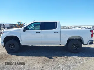 2024 Chevrolet Silverado 1500 Custom with VIN 1GCPABEK7RZ157809, listed as a IAAI auction lot 41632954 with 7,884 mi miles and . Bid and sale history available at DreamBid. Image 14.