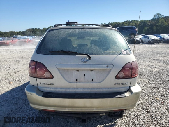 2000 Lexus RX 300 with VIN JT6GF10U1Y0064850, listed as a Copart auction lot 77003934 with Not Provided miles and Salvage Title. Bid and sale history available at carsss.com. Image 6.