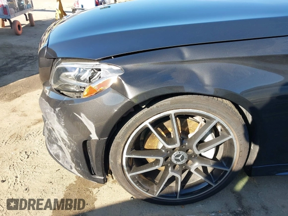 2021 Mercedes-Benz C 300 with VIN W1KWK8DB1MG070172, listed as a IAAI auction lot 41626862 with 44,622 mi miles and . Bid and sale history available at DreamBid. Image 20.