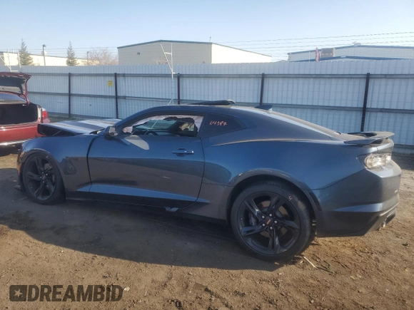 2019 Chevrolet Camaro 1SS with VIN 1G1FF1R70K0121735, listed as a Copart auction lot 71122712 with 64,187 mi miles. Bid and sale history available at carsss.com. Image 2.