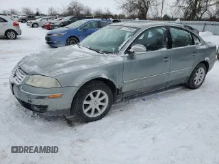 2004 Volkswagen Passat z VIN WVWPD23B14P256396, wystawiony jako Copart lot #41738685 z przebiegiem 160 039 mil mil oraz Czysty tytuł • Clean title. Historia ofert i sprzedaży dostępna na DreamBid. Obrazek 1.