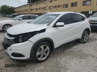 2021 Honda HR-V LX with VIN 3CZRU5H38MM729514, listed as a Copart auction lot 63366525 with 54,103 mi miles and Salvage title. Bid and sale history available at DreamBid. Image 1.