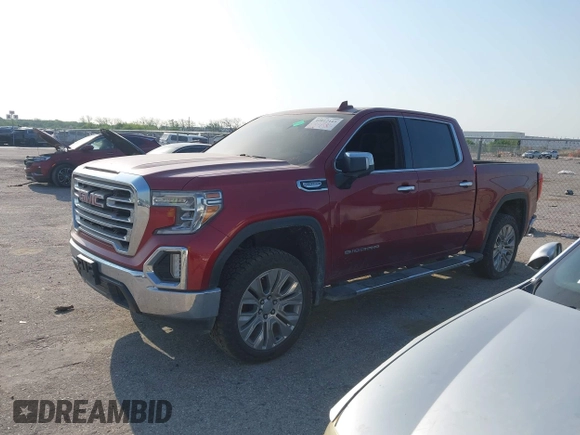 2020 GMC Sierra 1500 SLT with VIN 3GTP8DED9LG288966, listed as a IAAI auction lot 42012445 with 118,696 mi miles and . Bid and sale history available at DreamBid. Image 2.