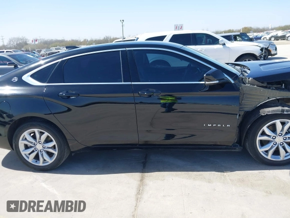 2019 Chevrolet Impala LT with VIN 1G11Z5S37KU107856, listed as a IAAI auction lot 41696552 with 150,809 mi miles and . Bid and sale history available at DreamBid. Image 14.