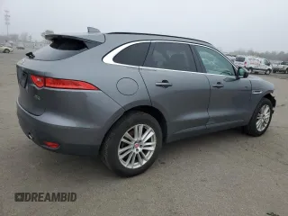 2018 Jaguar F-Pace 25t Prestige with VIN SADCK2FX3JA320663, listed as a Copart auction lot 50362275 with 94,126 mi miles and Salvage Title. Bid and sale history available at DreamBid. Image 3.