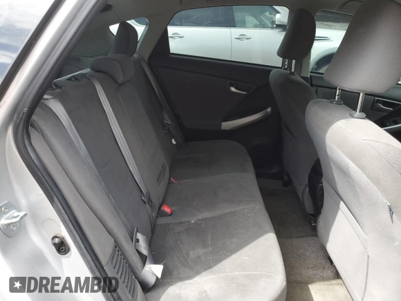 2013 Toyota Prius One with VIN JTDKN3DU0D5586264, listed as a Copart auction lot 55072005 with 105,115 mi miles and Salvage Title. Bid and sale history available at DreamBid. Image 10.