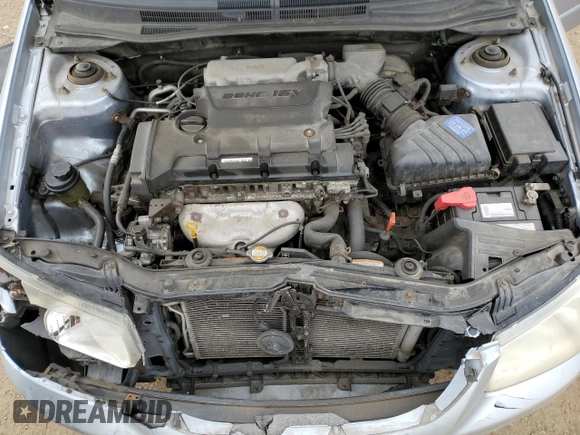 2008 Kia Spectra SX with VIN KNAFE121385553406, listed as a Copart auction lot 82035564 with 115,435 mi miles and Salvage Title. Bid and sale history available at carsss.com. Image 12.