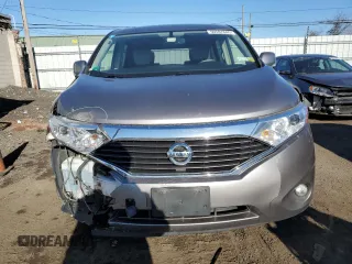 2012 Nissan Quest LE z VIN JN8AE2KP8C9046806, wystawiony jako Copart lot #50597845 z przebiegiem 148 153 mil mil oraz Szkoda całkowita • Salvage title. Historia ofert i sprzedaży dostępna na DreamBid. Obrazek 5.