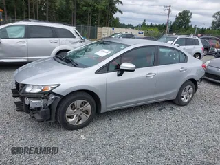 2015 Honda Civic LX with VIN 19XFB2F52FE227385, listed as a IAAI auction lot 42604820 with 51,354 mi miles and . Bid and sale history available at DreamBid. Image 15.