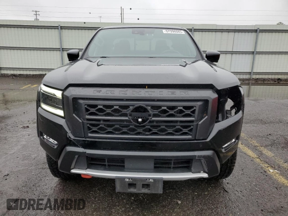 2022 Nissan Frontier Pro-4X z VIN 1N6ED1EK4NN686366, wystawiony jako Copart lot #57396085 z przebiegiem 50 753 mil mil oraz Szkoda całkowita • Salvage title. Historia ofert i sprzedaży dostępna na DreamBid. Obrazek 5.