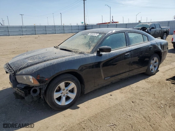 2013 Dodge Charger SE with VIN 2C3CDXBG7DH689366, listed as a Copart auction lot 50553475 with 118,664 mi miles and Salvage Title. Bid and sale history available at carsss.com. Image 1.