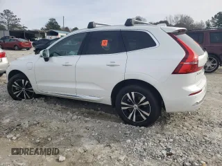 2023 Volvo XC60 Recharge Plug-In Hybrid Core Dark Theme with VIN YV4H60DK3P1226435, listed as a Copart auction lot 43201845 with 9,271 mi miles and Salvage Title. Bid and sale history available at carsss.com. Image 2.