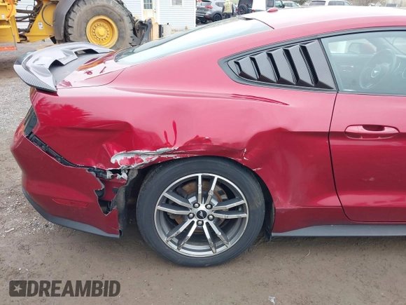 2015 Ford Mustang EcoBoost with VIN 1FA6P8TH6F5357867, listed as a IAAI auction lot 42011136 with 58,099 mi miles and . Bid and sale history available at carsss.com. Image 12.