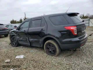 2014 Ford Utility Police Interceptor with VIN 1FM5K8AR8EGB19808, listed as a Copart auction lot 48935395 with 99,519 mi miles and Salvage Title. Bid and sale history available at carsss.com. Image 2.