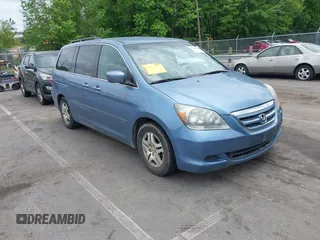 2007 Honda Odyssey EX with VIN 5FNRL38437B126937, listed as a IAAI auction lot 42098793 with 212,343 mi miles and . Bid and sale history available at DreamBid. Image 1.