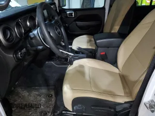 2021 Jeep Wrangler Unlimited Sport with VIN 1C4HJXDG4MW821718, listed as a Copart auction lot 41956755 with 30,615 mi miles and Salvage title. Bid and sale history available at DreamBid. Image 7.
