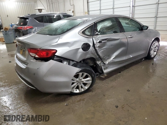 2015 Chrysler 200 Limited with VIN 1C3CCCAB3FN726845, listed as a Copart auction lot 51357975 with 111,194 mi miles and Salvage title. Bid and sale history available at DreamBid. Image 3.