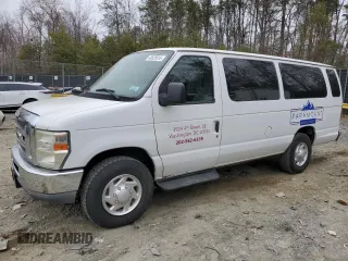 2012 Ford Econoline Passenger XL with VIN 1FBSS3BL7CDA01868, listed as a Copart auction lot 48528915 with 85,830 mi miles and Salvage Title. Bid and sale history available at DreamBid. Image 1.
