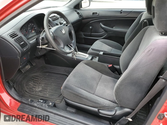 2005 Honda Civic Cpe VP with VIN 1HGEM22105L008523, listed as a Copart auction lot 51151255 with 124,132 mi miles and Salvage Title. Bid and sale history available at carsss.com. Image 7.