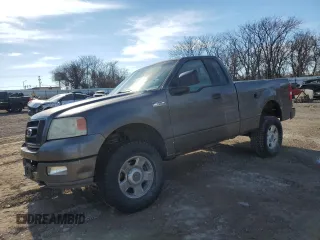 2004 Ford F-150 XL with VIN 1FTRF14W44NC23841, listed as a Copart auction lot 43536725 with 189,783 mi miles and Salvage title. Bid and sale history available at DreamBid. Image 1.