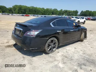 2014 Nissan Maxima SV z VIN 1N4AA5AP4EC462633, wystawiony jako Copart lot #60124815 z przebiegiem Nie podano mil oraz Szkoda całkowita • Salvage title. Historia ofert i sprzedaży dostępna na DreamBid. Obrazek 3.