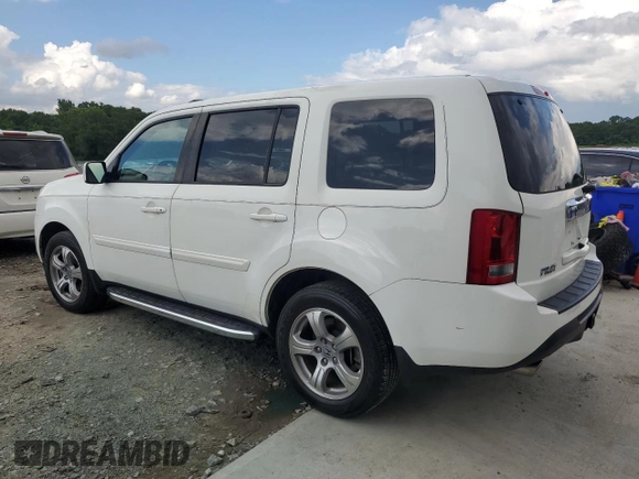 2013 Honda Pilot EX-L with VIN 5FNYF3H53DB001024, listed as a Copart auction lot 59376235 with 152,452 mi miles and Salvage title. Bid and sale history available at DreamBid. Image 2.