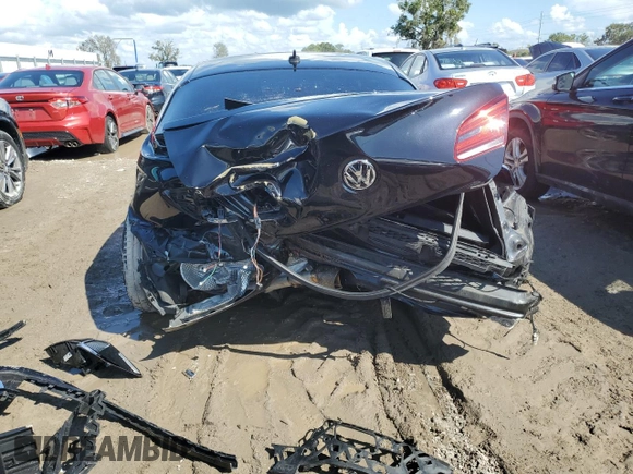2014 Volkswagen CC Sport with VIN WVWBN7AN6EE531288, listed as a Copart auction lot 73797714 with 56,331 mi miles and Salvage Title. Bid and sale history available at DreamBid. Image 6.