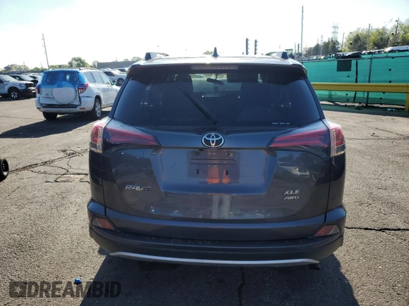 2016 Toyota RAV4 XLE with VIN JTMRFREV6GJ099491, listed as a Copart auction lot 56194465 with 92,587 mi miles and Salvage title. Bid and sale history available at DreamBid. Image 6.