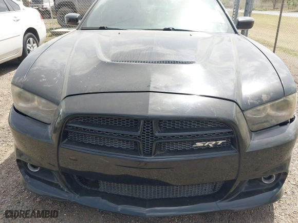 2012 Dodge Charger SRT8 with VIN 2C3CDXEJ7CH169853, listed as a IAAI auction lot 41857468 with 145,016 mi miles. Bid and sale history available at carsss.com. Image 6.