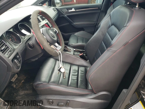 2015 Volkswagen GTI Autobahn with VIN 3VW4T7AU6FM006794, listed as a Copart auction lot 74454114 with 145,516 mi miles and Salvage Title. Bid and sale history available at DreamBid. Image 7.