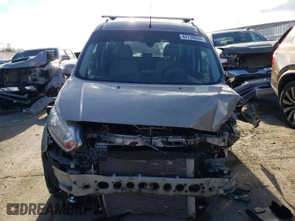 2015 Ford Transit Connect Wagon Titanium with VIN NM0GE9G7XF1180630, listed as a Copart auction lot 84739634 with 41,952 mi miles and Salvage Title. Bid and sale history available at carsss.com. Image 5.